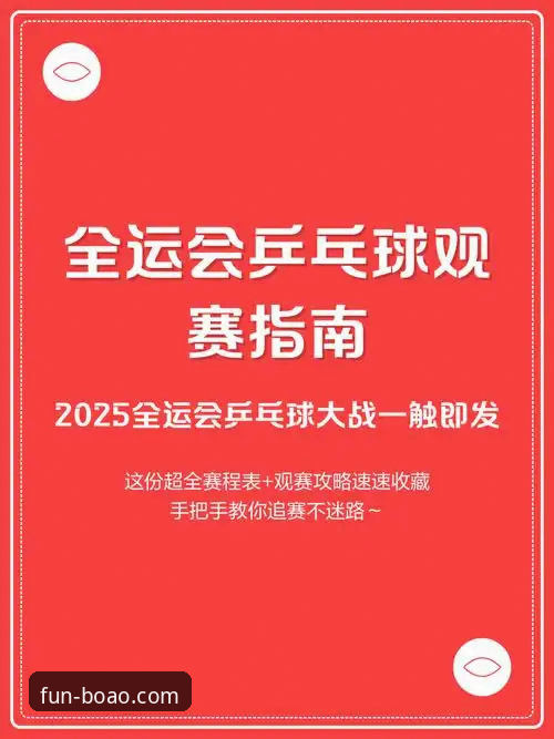 世界乒乓球团体锦标赛观赛指南：中国男乒横扫英格兰全程解析
